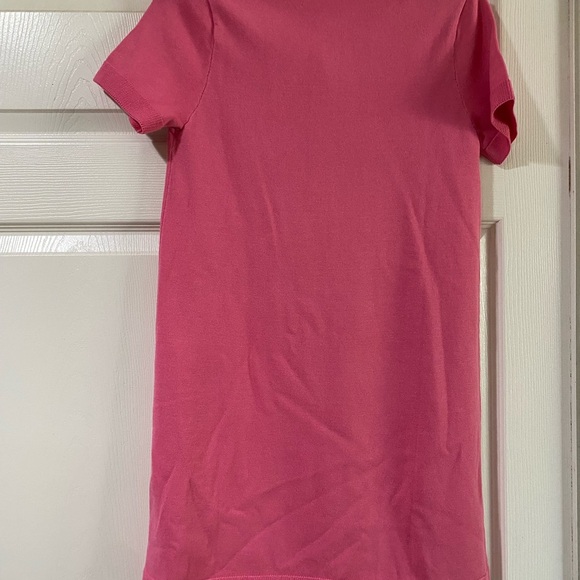 Zara Women's Basic Short Sleeve Short Knit Polo Dress Pink XS‎ - Picture 6 of 9